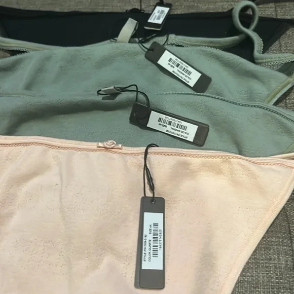 Skims Logo Pointelle Thong set 4/$65 Sz 4X - Picture 2 of 4